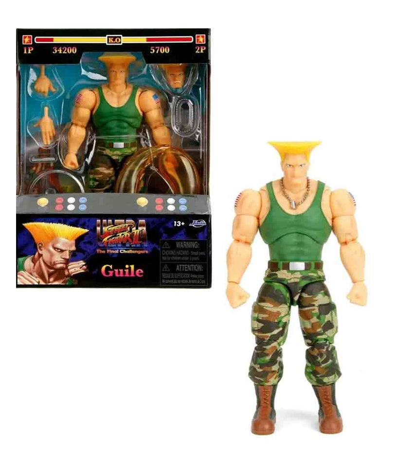 Street Fighter II: Guile - Action Figure Deluxe in Scala 1:12