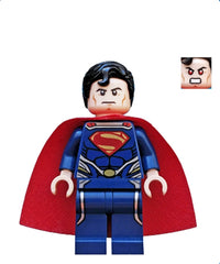 Superman - Dark Blue Suit, Starched Fabric Cape
