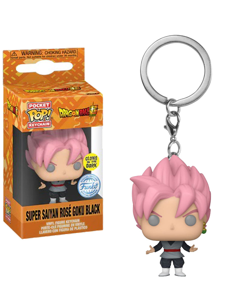 Super Saiyan Rose Goku Black (Glow in the Dark) Keychain