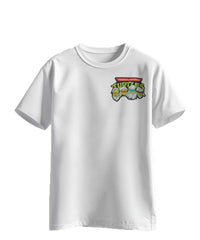 T-Shirt Donna Michelangelo Ninja Bianca