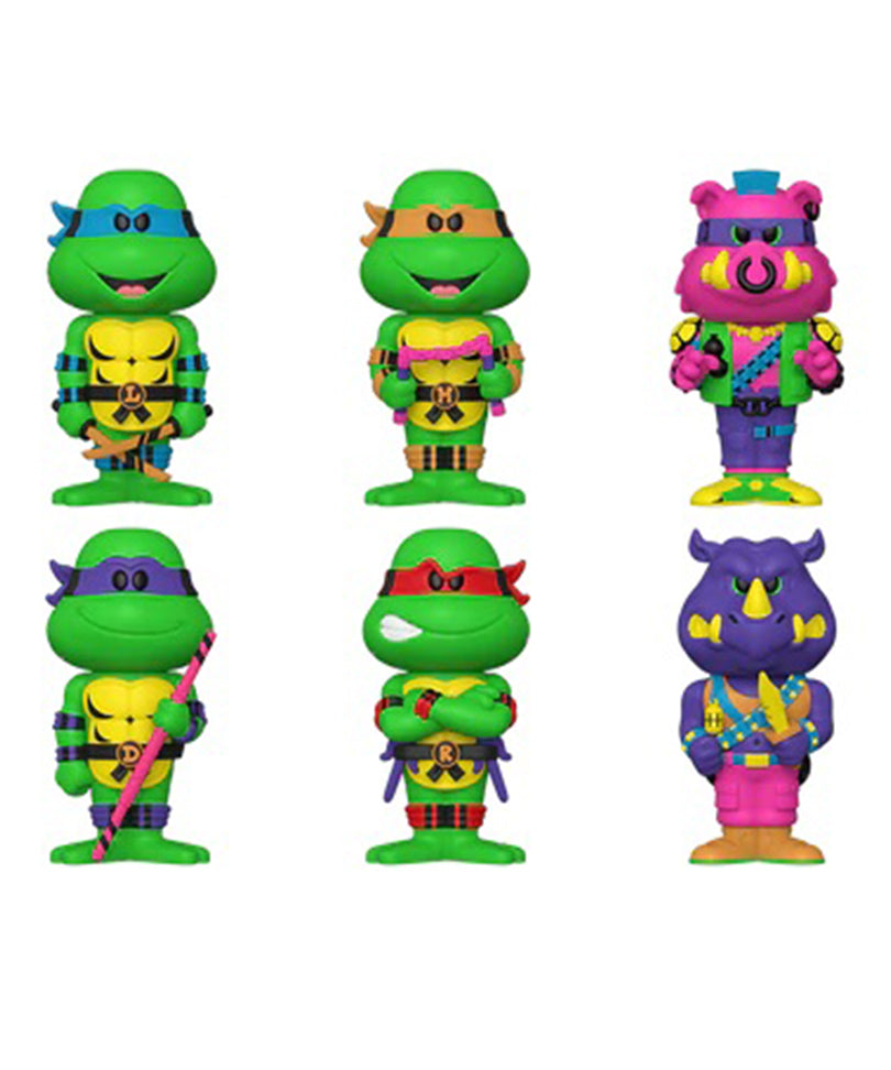Teenage Mutant Ninja Turtles 6-Pack Vinyl Soda with Cooler