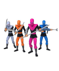  Teenage Mutant Ninja Turtles - BST AXN Action Figure 4-Pack Foot Soldiers 13 cm