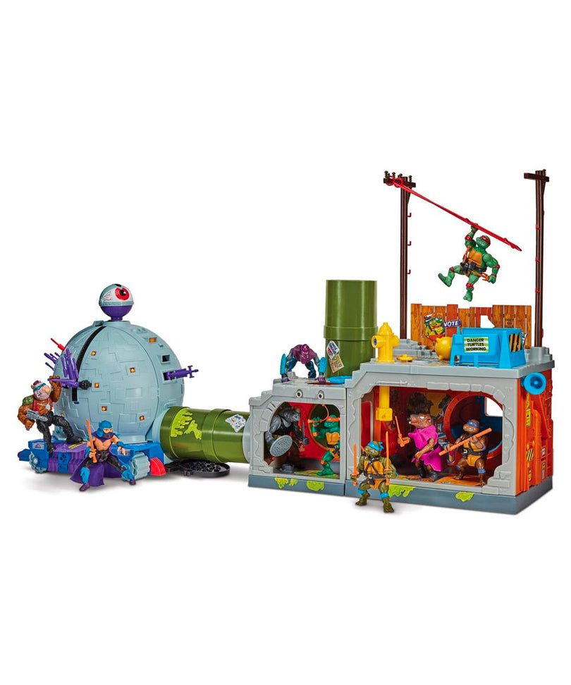 Teenage Mutant Ninja Turtles Building Secret Sewer Lid Playset Mutant Module 30 cm