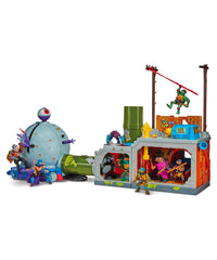 Teenage Mutant Ninja Turtles Building Secret Sewer Lid Playset Mutant Module 30 cm