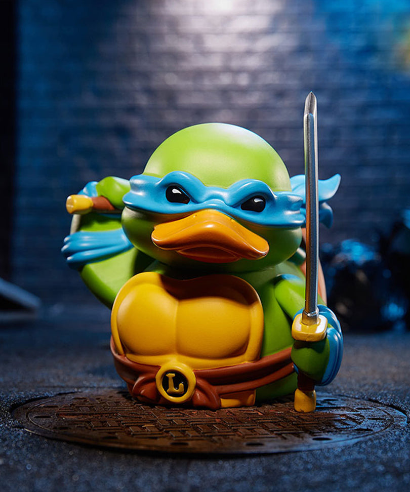 Teenage Mutant Ninja Turtles Leonardo TUBBZ Cosplaying Duck Collectable