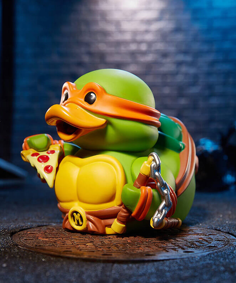 Teenage Mutant Ninja Turtles Michaelangelo TUBBZ Cosplaying Duck Collectable