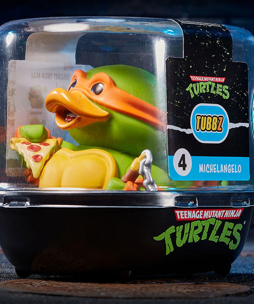 Teenage Mutant Ninja Turtles Michaelangelo TUBBZ Cosplaying Duck Collectable