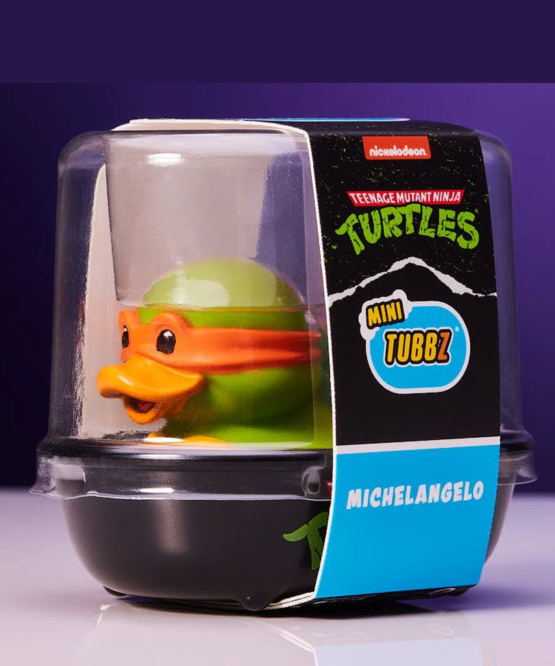 Teenage Mutant Ninja Turtles Michelangelo Mini TUBBZ Cosplaying Duck Collectable