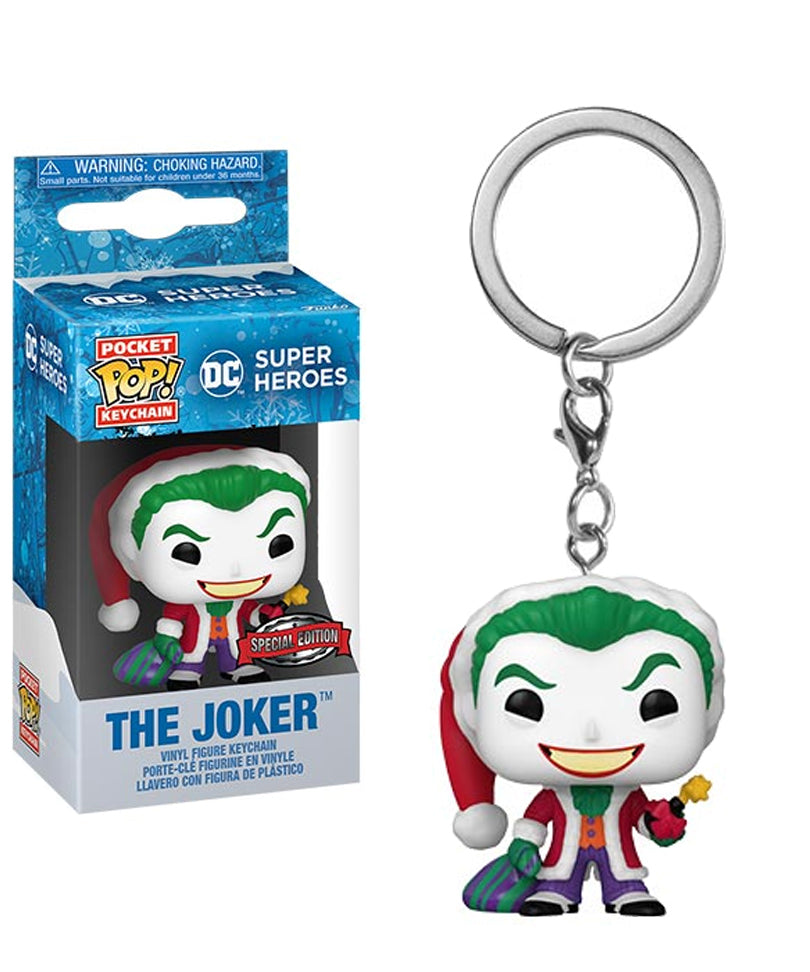 The Joker as Santa Keychain