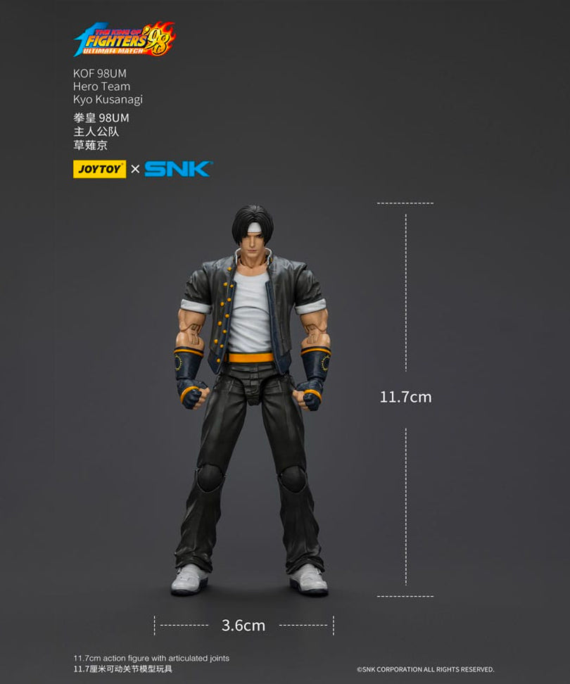 The King Of Fighters '98 Action Figure Hero Team Kyo Kusanagi 12 cm