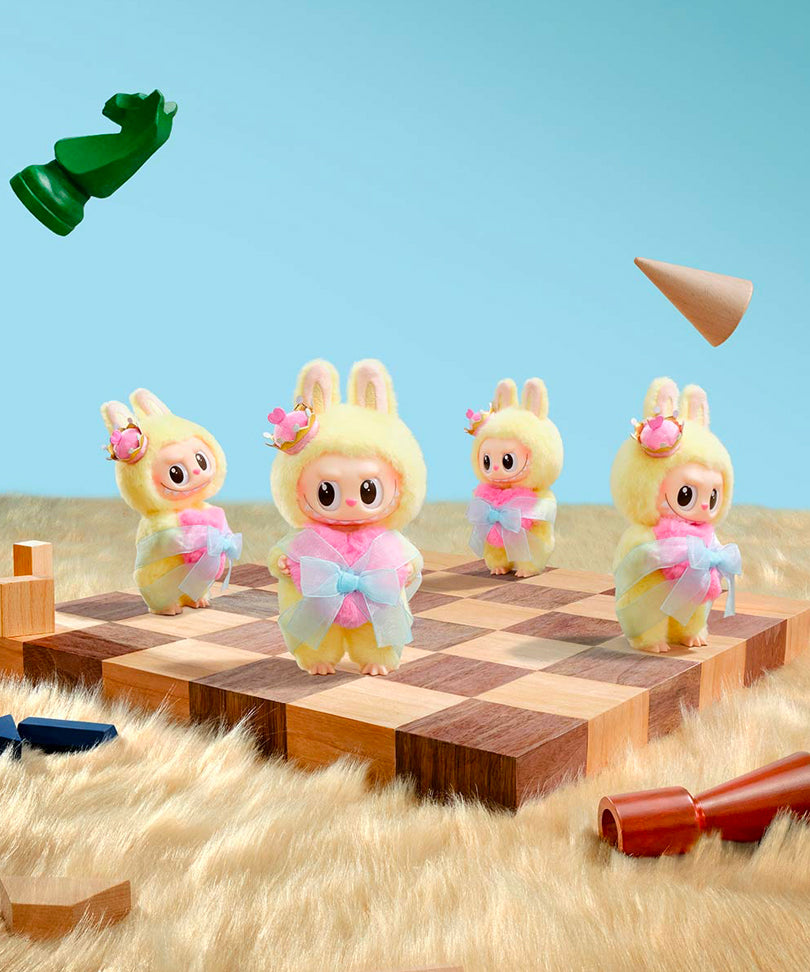 The Monsters Labubu - Let's Checkmate Series - Vinyl Plush Hanging Card Pop Mart Official Figure Limited Edition