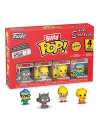 Scratchy / Grampa Simpson / Lisa Simpson / Scegli il tuo Bitty (4-Pack)