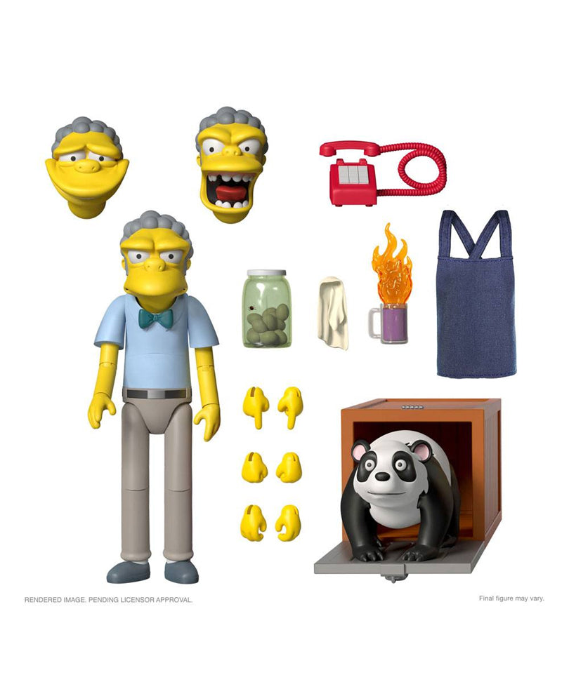The Simpsons Ultimates Action Figure Moe 18 cm