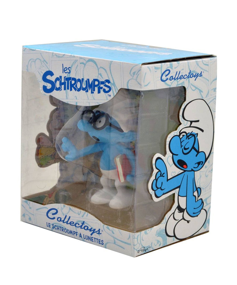 The Smurfs - Statue Brainy Smurf 15 cm