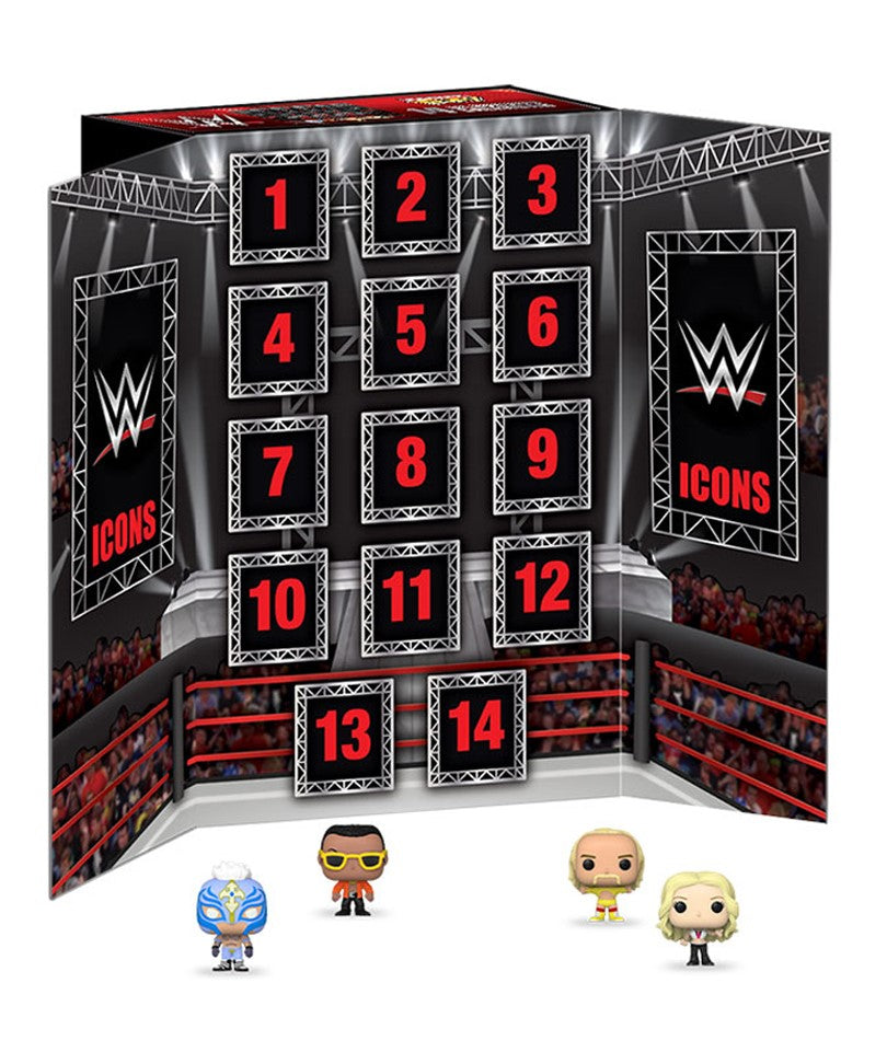 14 Days Countdown Calendar WWE Pocket POP! Calendario dell'Avvento