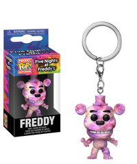 Tie-Dye Freddy Keychain