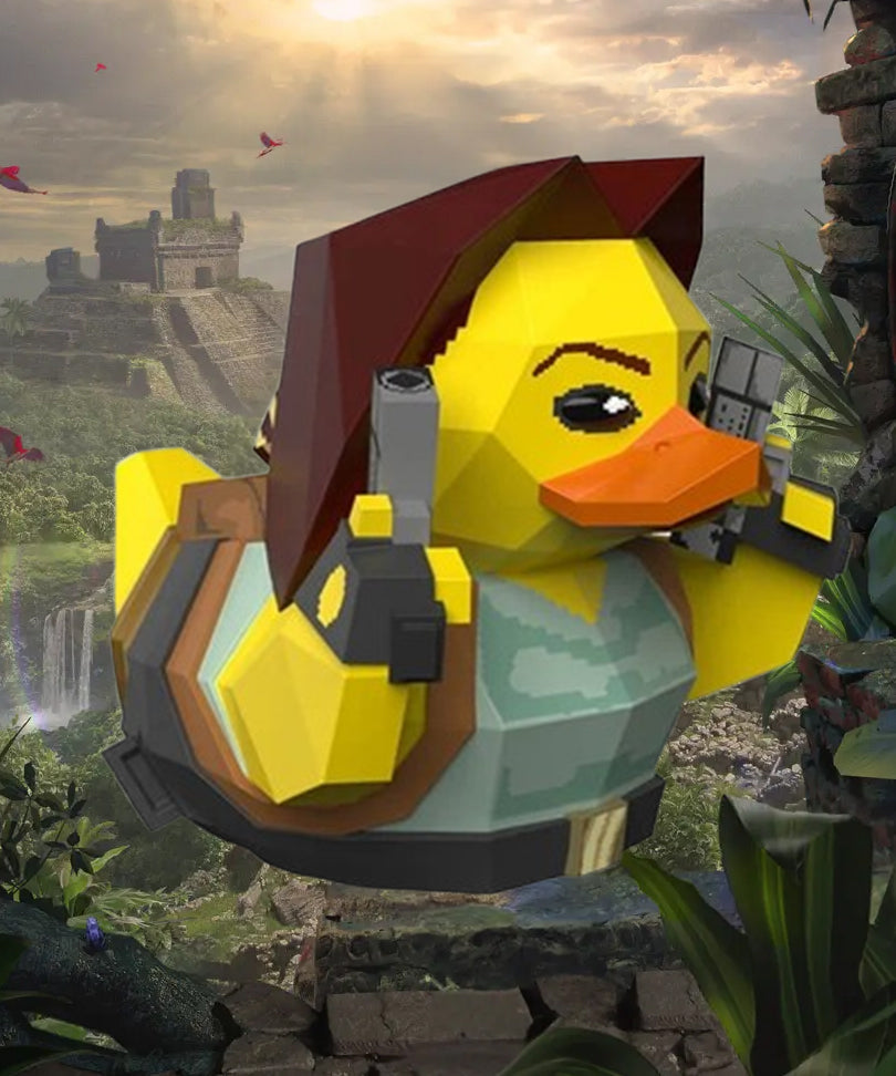 Tomb Raider Classic Lara Croft TUBBZ Cosplaying Duck Collectable