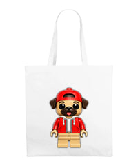 Tote Bag in Cotone Bianca - Cottonel Colour+
