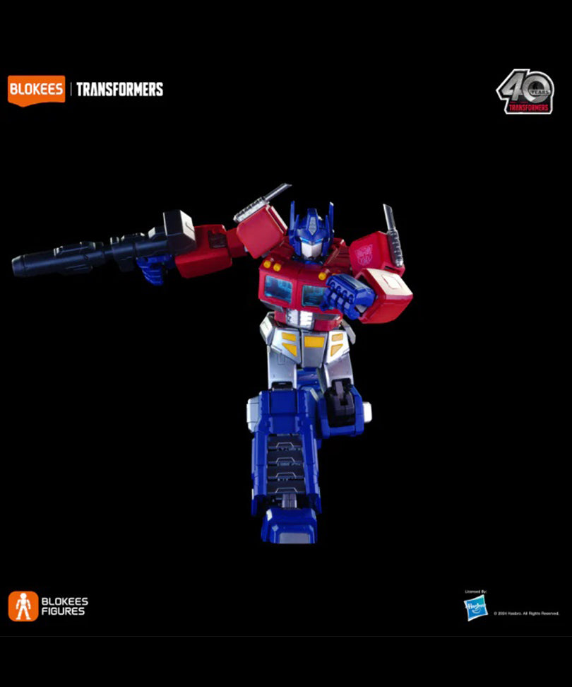  Transformers Blokees Plastic Model Kit Action Edition 01 G1 Optimus Prime