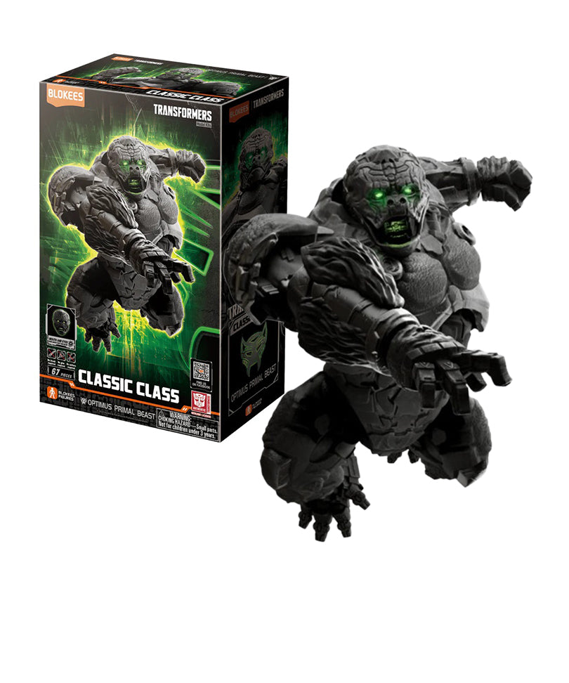 Transformers Blokees Plastic Model Kit Classic Class Optimus Primal Beast