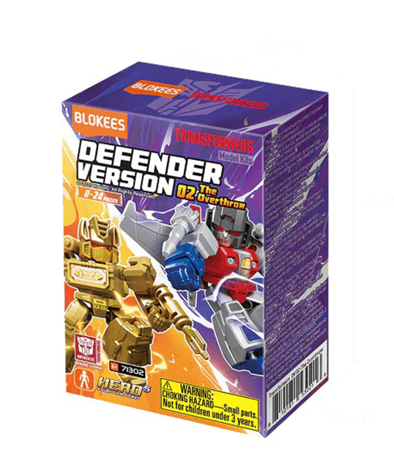 Transformers Blokees Plastic Model Kit Defender Version 02 - Blind Box