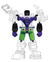 Transformers Blokees Plastic Model Kit Defender Version Devastator Combining Accessory