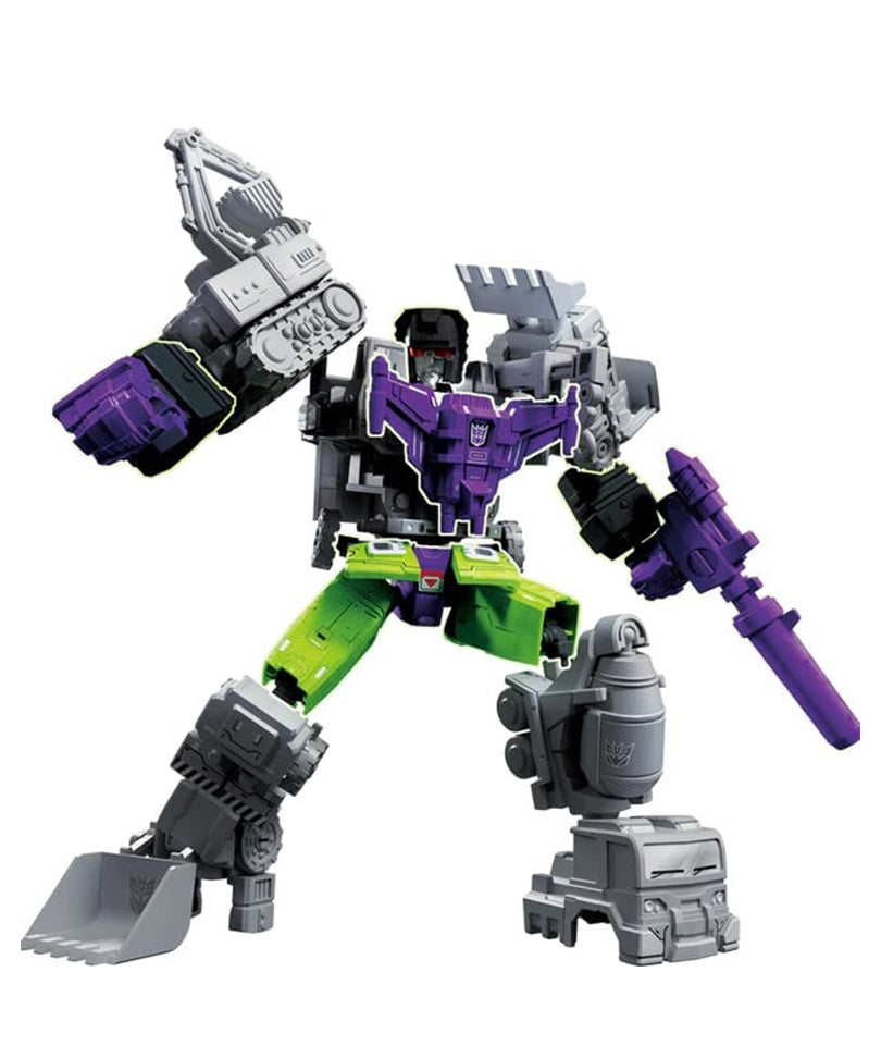 Transformers Blokees Plastic Model Kit Defender Version Devastator Combining Accessory