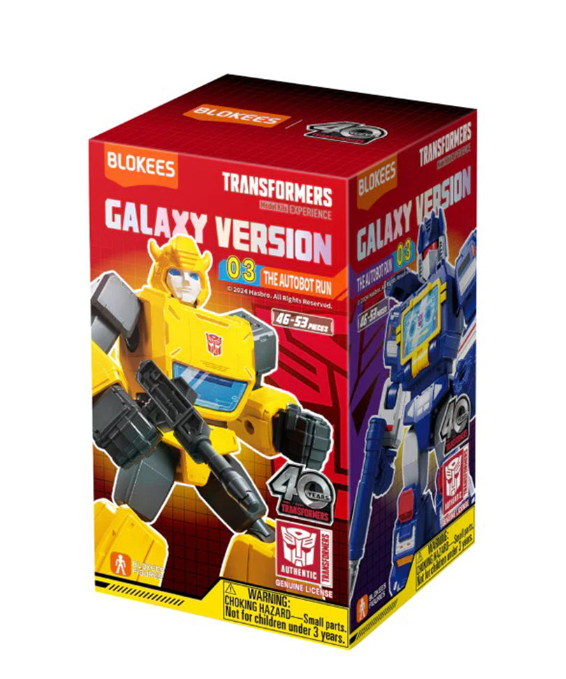 Transformers Blokees Plastic Model Kit Galaxy Version 03 The Autobot Run - Blind Box