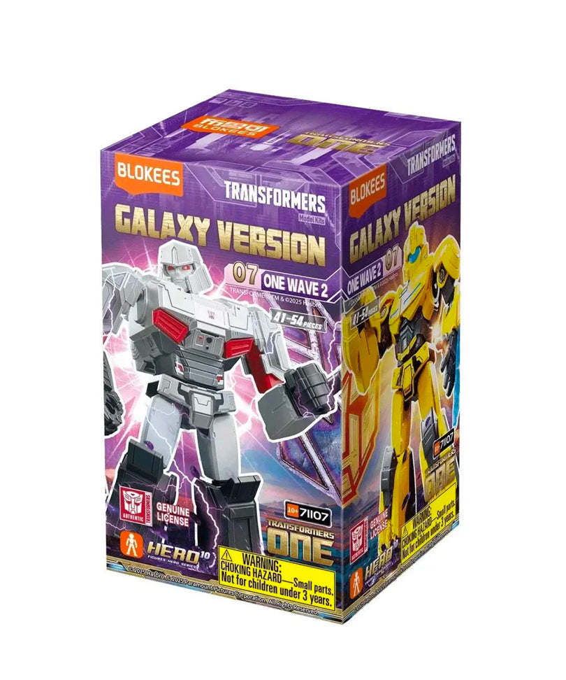 Transformers Blokees Plastic Model Kit Galaxy Version 07 One Wave 2 - Blind Box