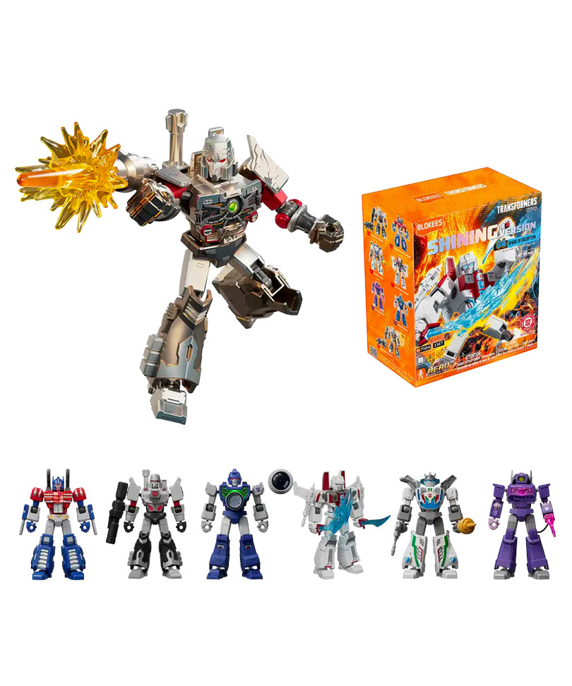 Transformers Blokees Plastic Model Kit Shining Version 04 Spark of Deception - Blind Box