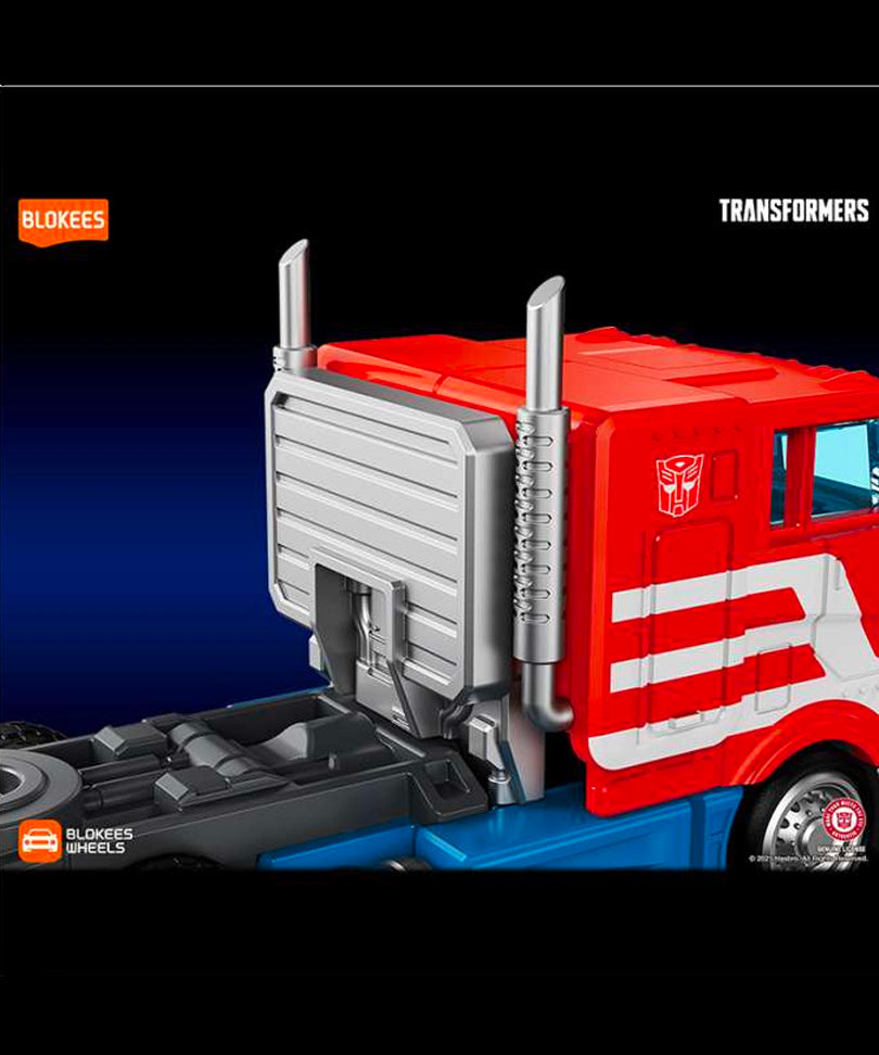 Transformers Blokees Plastic Model Kit Wheels Optimus Prime Ct01
