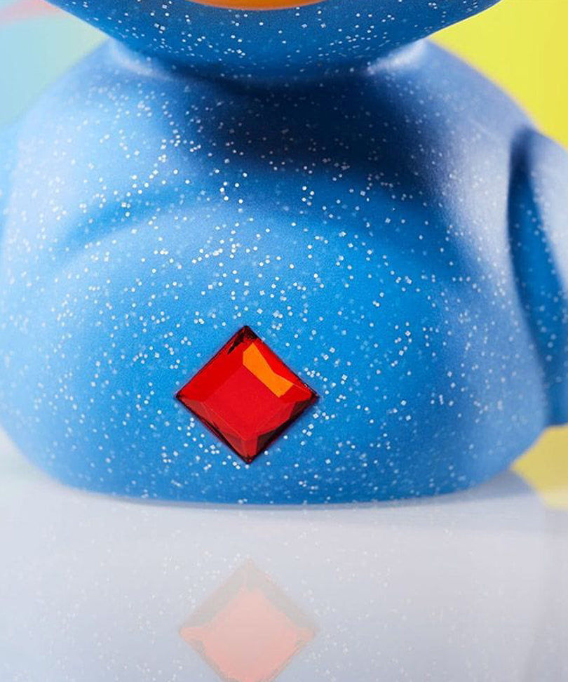 Trolls Glitter Blue Troll (Blue with Red Hair) TUBBZ Cosplaying Duck Collectable