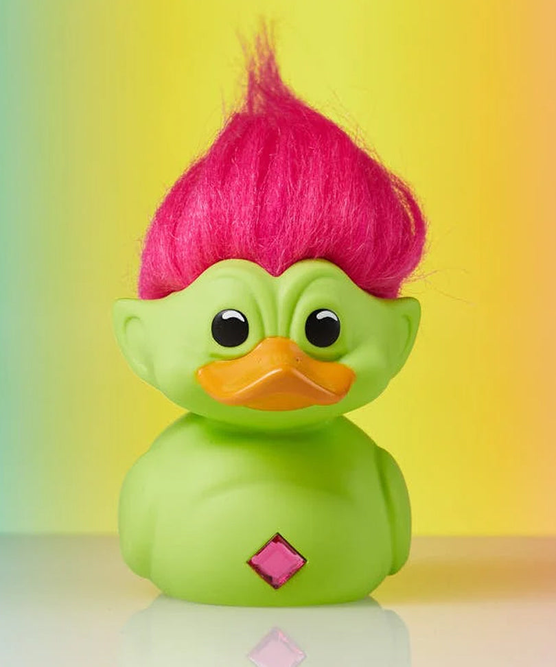 Trolls Green Troll with Pink Hair Tubbz Cosplaying Duck Collectable