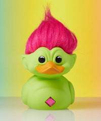 Trolls Green Troll with Pink Hair Tubbz Cosplaying Duck Collectable