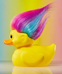 Trolls Rainbow Troll (Yellow with Rainbow Hair) TUBBZ Cosplaying Duck Collectable