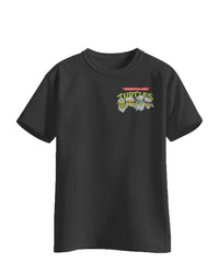 T-Shirt Donna Michelangelo Ninja Nera