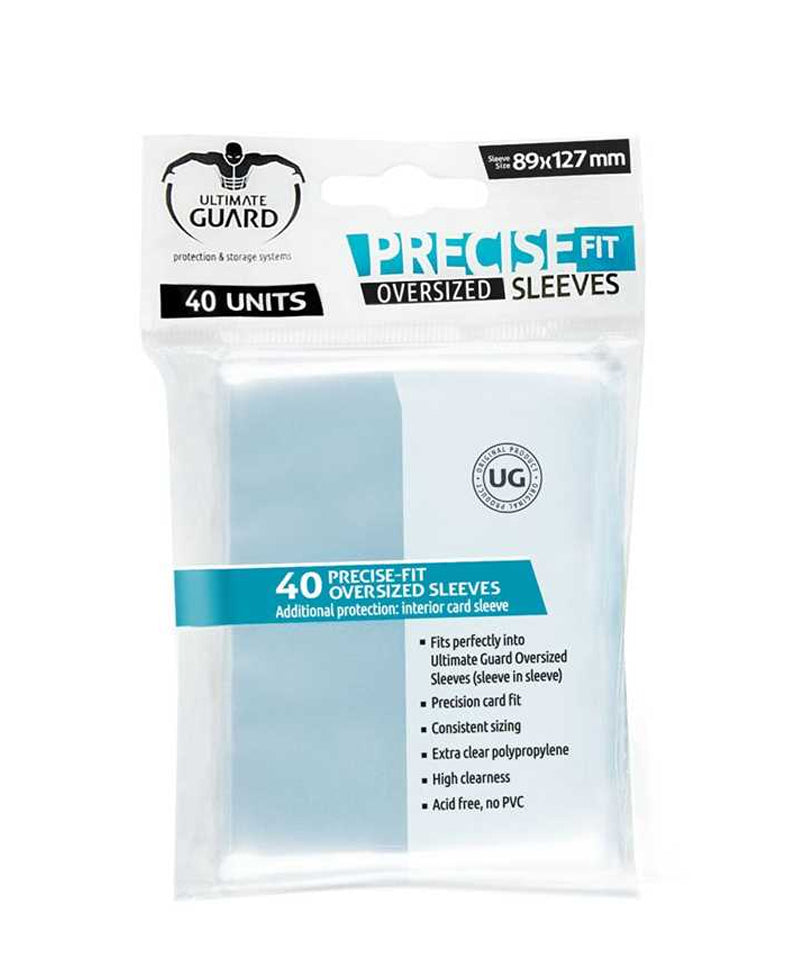 Ultimate Guard Precise-Fit - Sleeves - Oversized Transparent