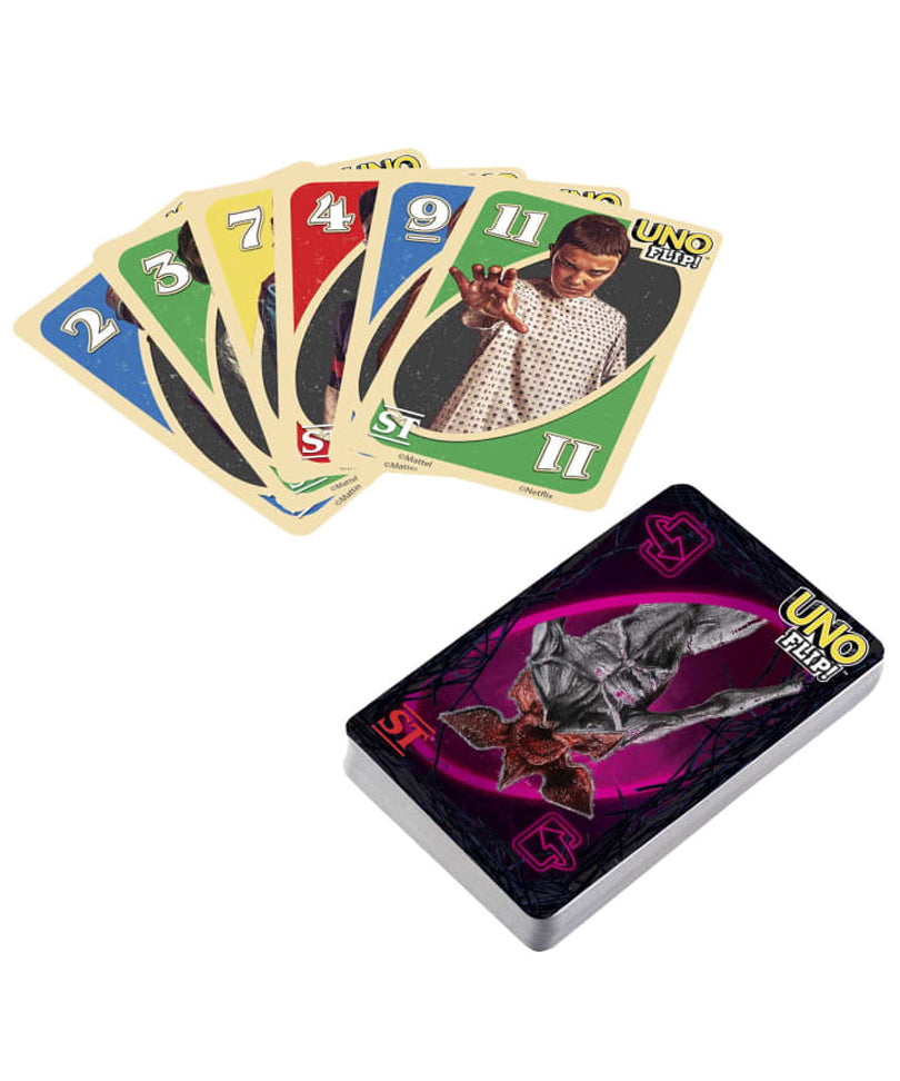 UNO Flip! Card Game Stranger Things