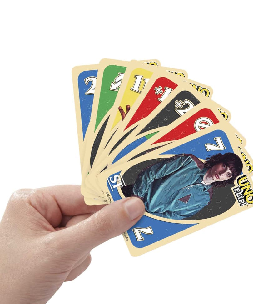 UNO Flip! Card Game Stranger Things