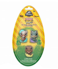 Velociraptor Hatchling / Dilophosaurus / Stygimoloch Hatchling (3-Pack)