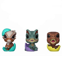Velociraptor Hatchling / Dilophosaurus / Stygimoloch Hatchling (3-Pack)