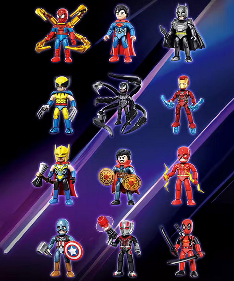 Wangao Super Heroes – Marvel Buildable Figures (Blind Box)