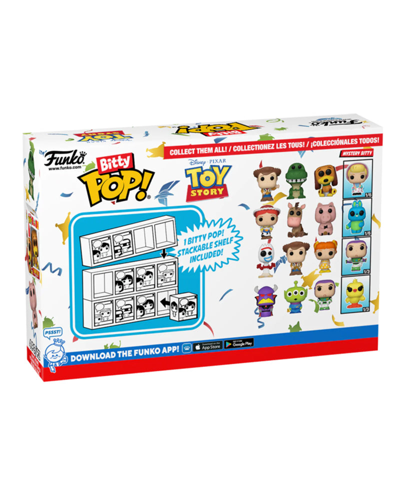 Woody / Rex / Slinky Dog / Mystery Bitty (4-Pack)