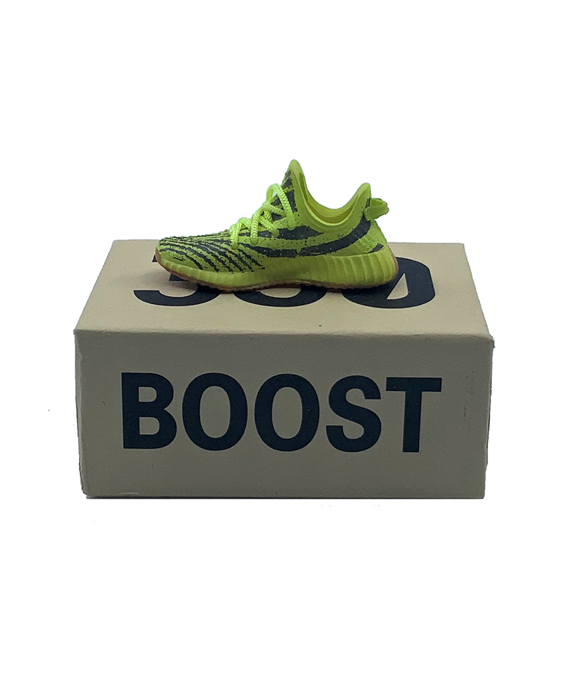 Yeezy 350 V2 Frozen Yellow - Mini Scarpe da Collezione