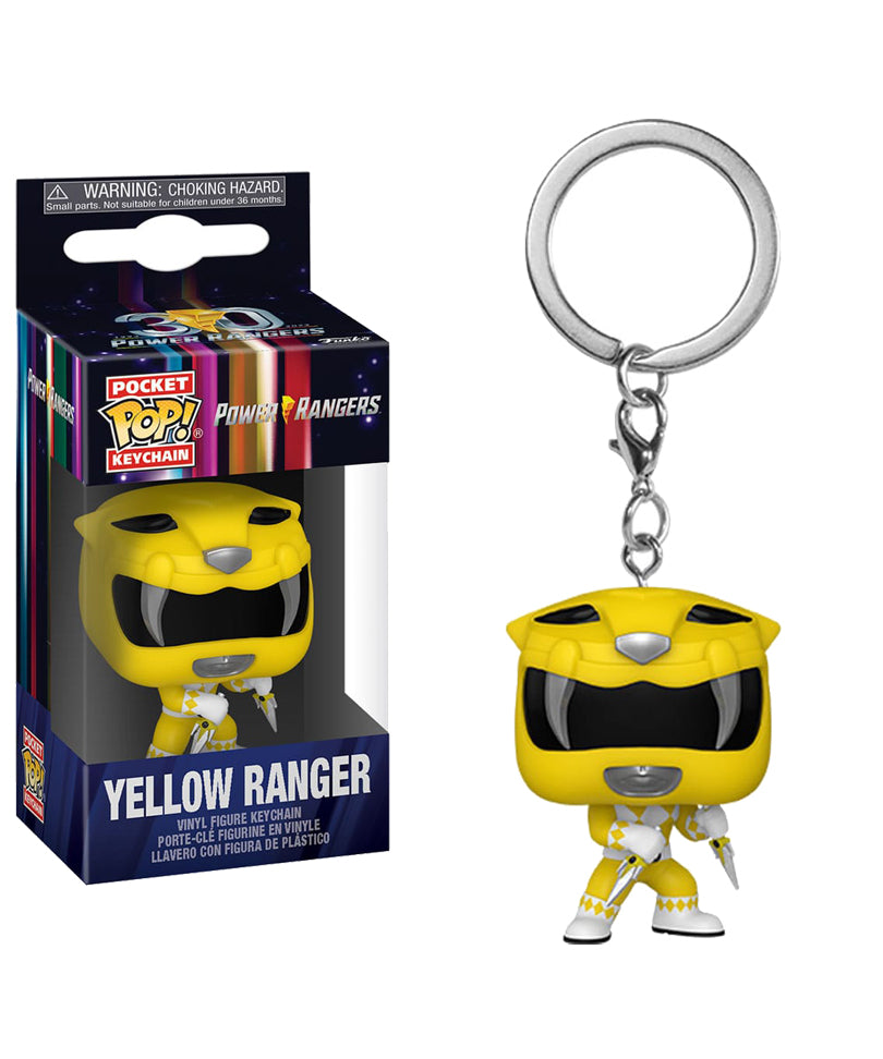 Yellow Ranger Keychain