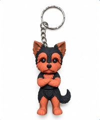 Yorkshire Terrier Portachiavi 3D