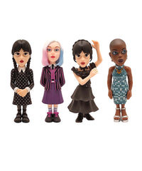 Wednesday Addams / Enid Sinclair / Wednesday Addams in Ball Dress / Bianca Barclay - Pack da 4 Figures