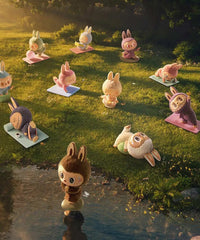 Labubu Blind Box Lazy Yoga Series Blind Box - Pop Mart Official Figure