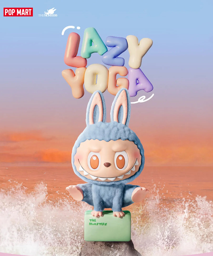 Labubu Blind Box Lazy Yoga Series Blind Box - Pop Mart Official Figure