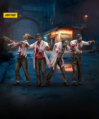 Zombie Dark Source - Action Figures 4-Pack Scientists (Male) 8 cm